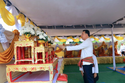 ร่วมขบวนแห่เครื่องสักการะและพิธีสรงน้ำพระพุทธมหาธรรมราชา ... พารามิเตอร์รูปภาพ 1