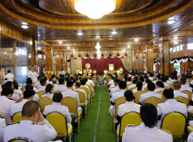 ร่วมพิธีเจริญพระพุทธมนต์ สมเด็จพระสังฆราช สกลมหาสังฆปริณายก พารามิเตอร์รูปภาพ 9