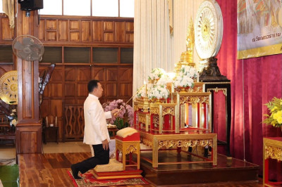 ร่วมกิจกรรมวันอาสาฬหบูชา และวันเข้าพรรษา พารามิเตอร์รูปภาพ 1