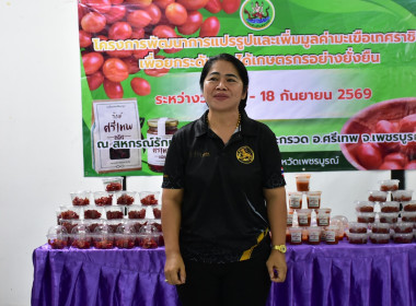 โครงการพัฒนาการแปรรูปและเพิ่มมูลค่ามะเขือเทศราชินี พารามิเตอร์รูปภาพ 1