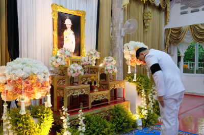 ร่วมพิธีทำบุญตักบาตรถวายเป็นพระราชกุศล สมเด็จพระเจ้าลูกเธอ ... พารามิเตอร์รูปภาพ 1