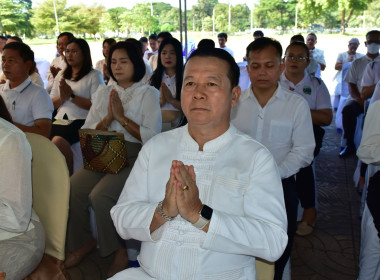 ร่วมพิธีบวงสรวงการก่อสร้างซุ้มถวายดอกไม้จันทร์ขนาดกลาง พารามิเตอร์รูปภาพ 3