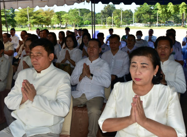 ร่วมพิธีบวงสรวงการก่อสร้างซุ้มถวายดอกไม้จันทร์ขนาดกลาง พารามิเตอร์รูปภาพ 5