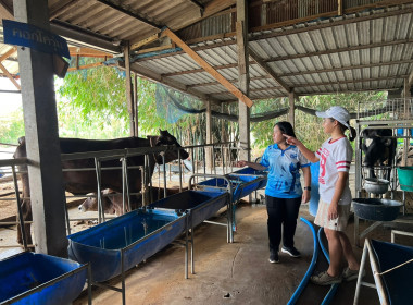 ตรวจเยี่ยมติดตามการดำเนินงานโครงการนำลูกหลานเกษตรกรกลับบ้านฯ พารามิเตอร์รูปภาพ 5