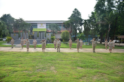 กิจกรรมเข้าแถวเคารพธงชาติ สำนักงานสหกรณ์จังหวัดเพชรบูรณ์ พารามิเตอร์รูปภาพ 1