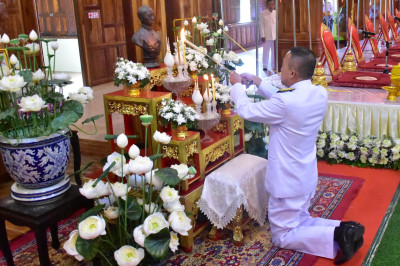 ร่วมพิธีบำเพ็ญกุศลถวายพระราชกุศลแด่พระบาทสมเด็จพระจอมเกล้าเจ้าอยู่หัวฯ ... พารามิเตอร์รูปภาพ 1