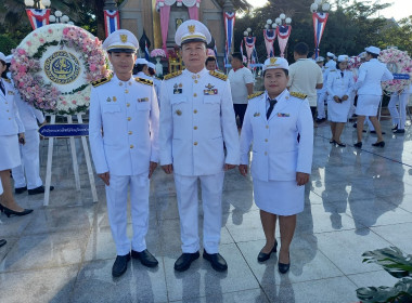 ร่วมพิธีวางพวงมาลาถวายราชสักการะ พระบรมราชานุสาวรีย์ ... พารามิเตอร์รูปภาพ 5