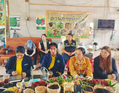 ร่วมลงพื้นที่ติดตามและแนะนำส่งเสริมแปลงใหญ่ยางพารา พารามิเตอร์รูปภาพ 1