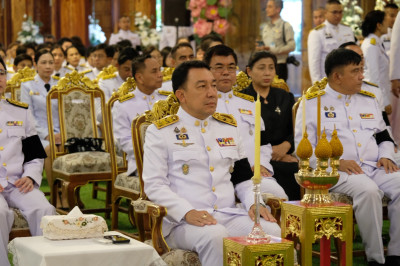 ร่วมพิธีบำเพ็ญกุศลสัตตวาร (7 วัน) ถวายเป็นพระราชกุศล ... พารามิเตอร์รูปภาพ 1