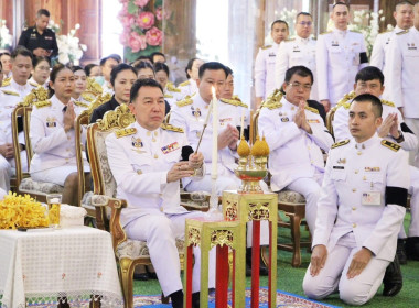 ร่วมพิธีทำบุญตักบาตร และพิธีบำเพ็ญพระราชกุศล ในวาระครบ 100 ... พารามิเตอร์รูปภาพ 2